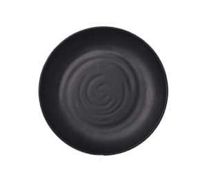 Zen Black 6" Round Plate