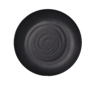 Zen Black 8" Round Plate