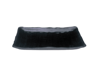 Zen Black 8" Rectangular Teriyaki Dish